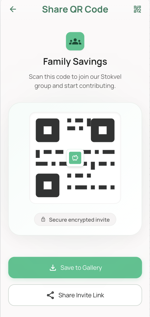 Invites Screen