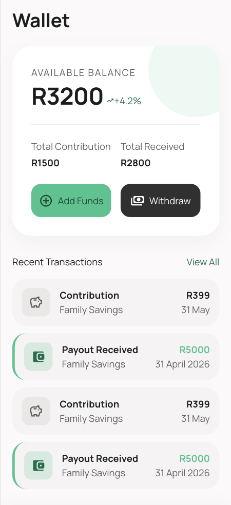 Wallet Screen